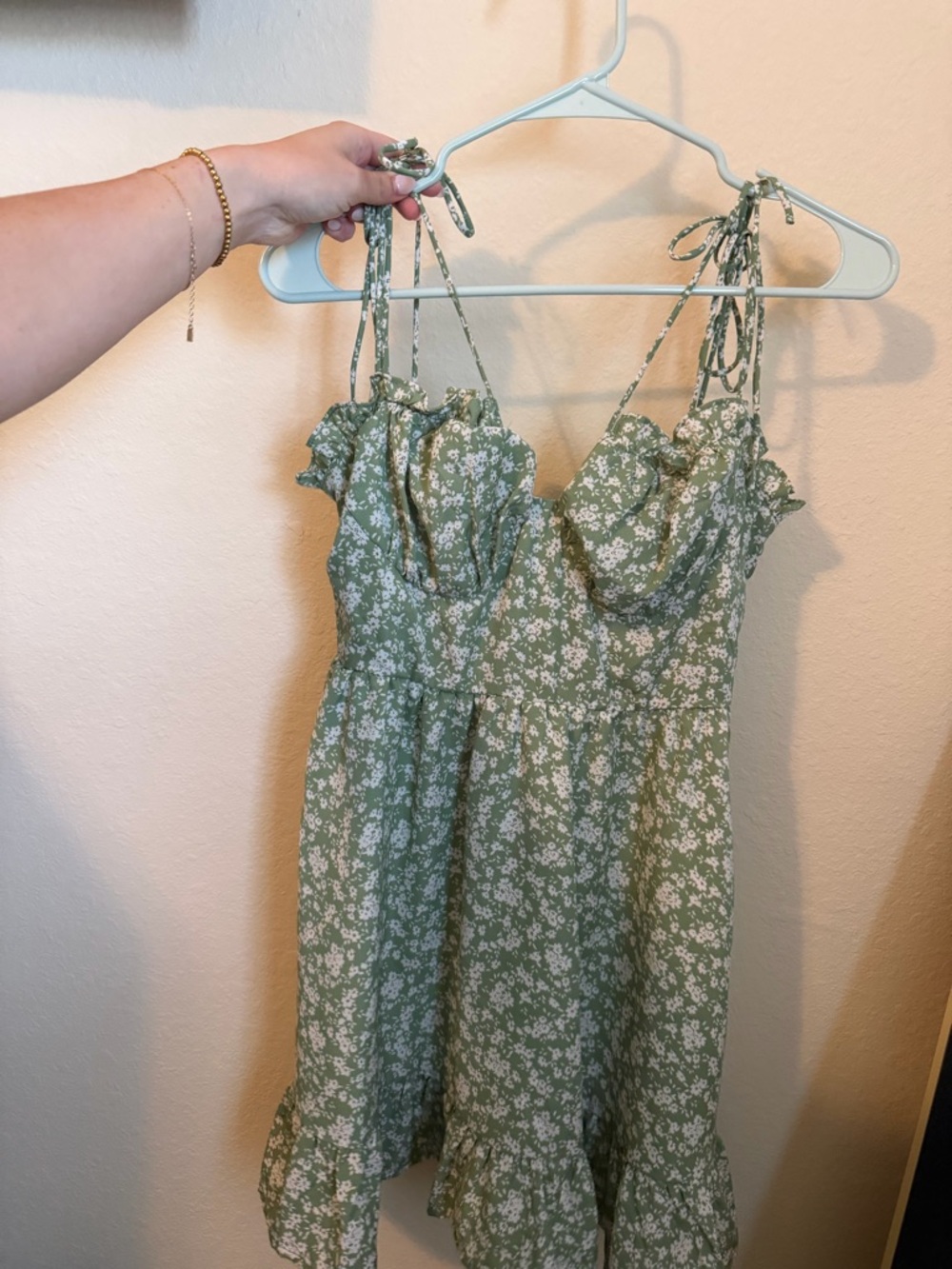 Cider Tie-Shoulder Sundress